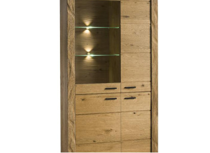 Display case Wardrobe Chest of drawers Living room Glass Shelf Showcases Shelves Wood Cabinets new
