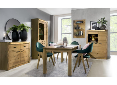 Extendable Design Wooden Table Table Dining Living room Wood Tables new 160/200cm new