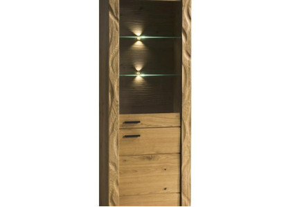 Chest of drawers Display case Chests of drawers Display cabinet Glass Designer Wardrobe Wood new