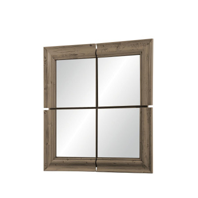 Wall mirror wooden frame Mirror Furniture new 105*105cm Glass Frame Wall xxl modern