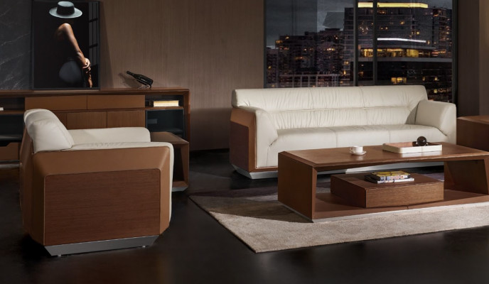 Sofa set 3+1+1 Seater Set Design Sofas Upholstery Couches Leather Relax
