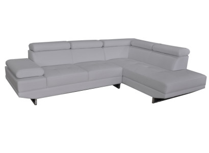 Corner Leather with USB Modern XXL Couch Living landscape Leather sofa Sofa L-shape B2003