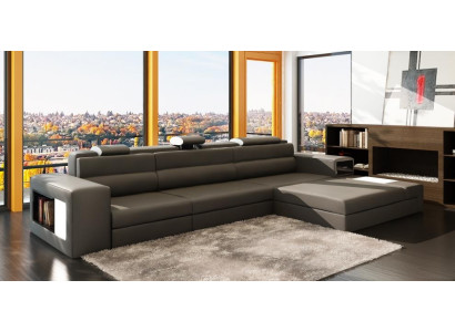 Designer sofa sofa couch upholstery corner sofa suite living landscape leather sofa Haid -G