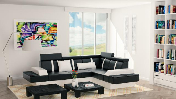 Designer Living landscape Corner sofa new Couch Sofa Upholstery Leather Sofa Sofas Suite