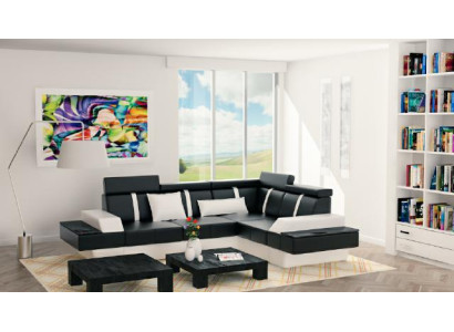 Designer Living landscape Corner sofa new Couch Sofa Upholstery Leather Sofa Sofas Suite