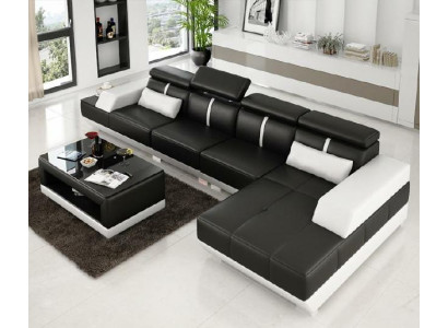 Corner sofa Living landscape Couch Upholstery L-shape Suite Corner Couches XXL Sofas