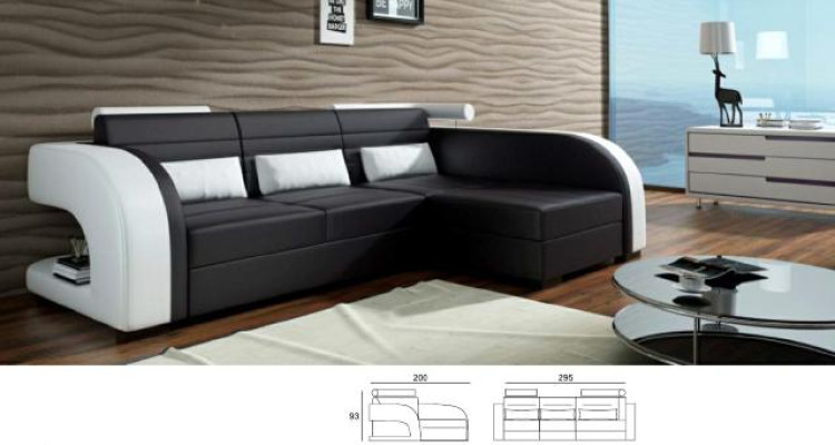 Excellent modern corner sofa comfort and style in perfect harmony