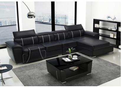Corner sofa L-shape Sofa Couch Design Couch Upholstery Leather Modern Relax Automatic new
