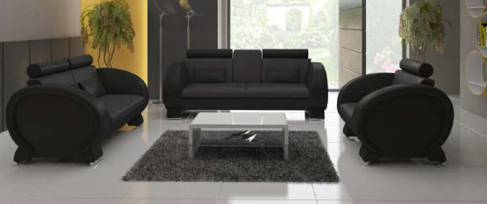 Sofa set 3+2+1 Fabric Couch Desig Sofa Living landscape Upholstery Suite Textile