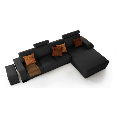 exclusive s Leather Corner sofa Stylish design for timeless elegance
