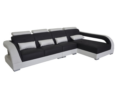 Leather corner sofa couch upholstery couches living landscape luxury suite