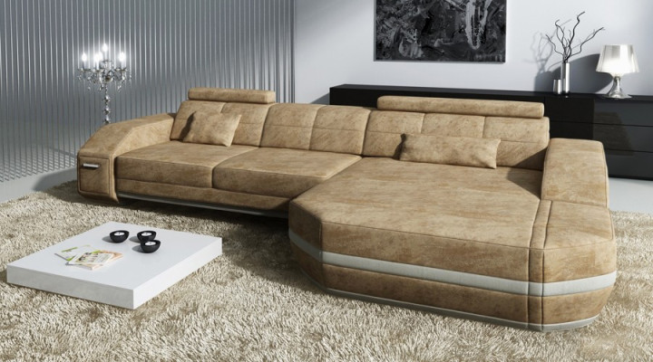 Corner sofa Sofa Couch Upholstery Design Living landscape Design Corner suite