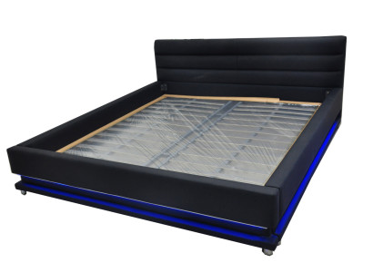 Luxury Leather Design Upholstery Beds Double with USB 140/160/180/200 cm Bed