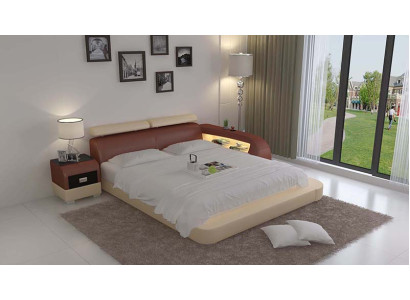 Designer Bed Upholstered bed Luxury bed Double bed Marriage bed Beds 140/160/180 cm