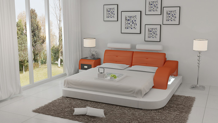 Designer Bed Upholstered bed Luxury bed Double bed Marriage bed Beds 140/160/180 cm