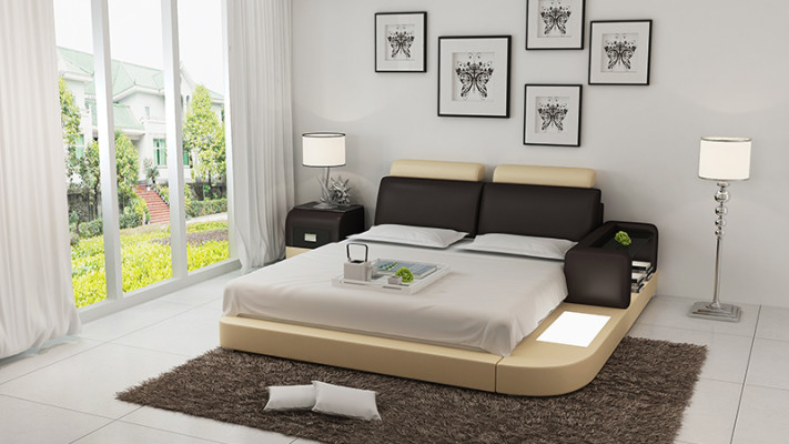 Designer Bed Upholstered bed Luxury bed Double bed Marriage bed Beds 140/160/180 cm
