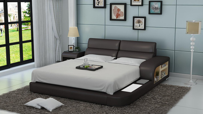 Designer Bed Upholstered bed Luxury bed Double bed Marriage bed Beds 140/160/180 LB8805