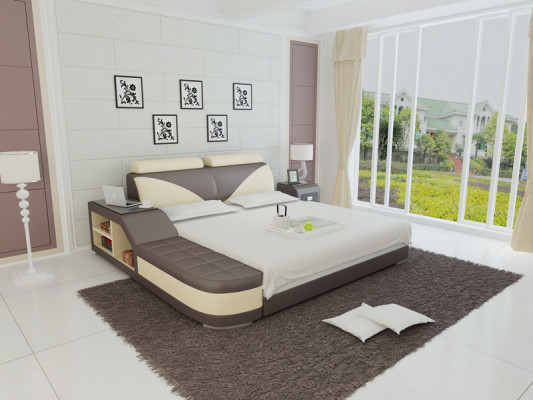 Designer Bed Upholstered bed Luxury bed Double bed Marriage bed Beds 140/160/180 cm
