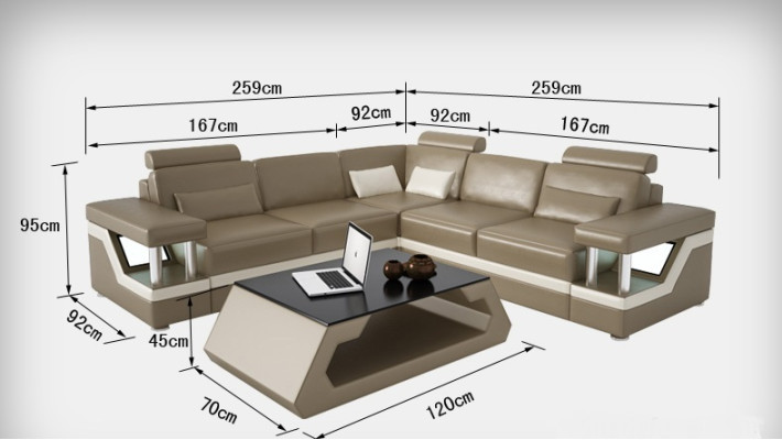 Leather Sofa Couch Living Landscape Corner Modern Decor Corner Sofa Design Suite