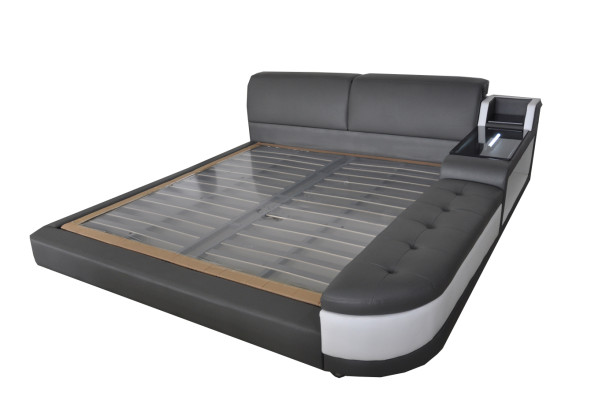 Design Luxury Bed Upholstery Marriage Modern Leather Hotel Beds 140/160/180/200