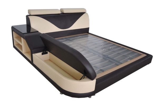 Design Luxury Bed Upholstery Marriage Hotel Modern Beds Leather 140/160/180/200 cm
