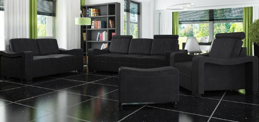 Sofa set Textile Upholstery Couch Sofa Suite Fabric sofa 3+2+1 Living landscape