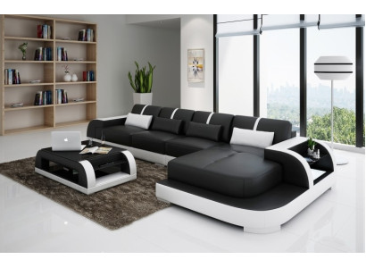 Elegance meets comfort ultimate L-shaped sofa for your modern living room