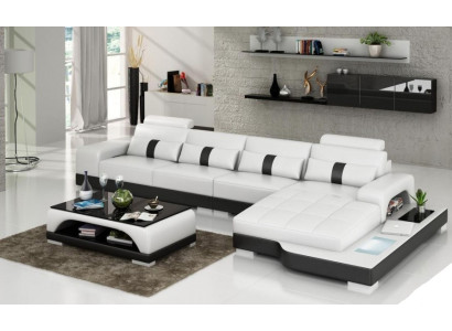 Designer Sofa Couch Upholstery Leather Sofa Corner sofa L-shape Sofas Couches New W/S