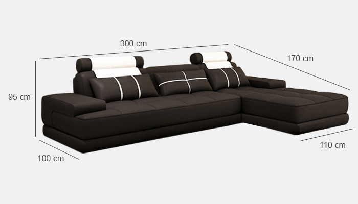 Leather sofa Corner sofa Sofa Couch Upholstery Corner Designer Sofas Couches new Paris White