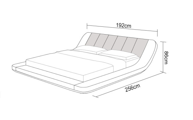 Leather Bed with USB,Upholstery Beds Luxury Double Marriage 140/160/180 LB8826