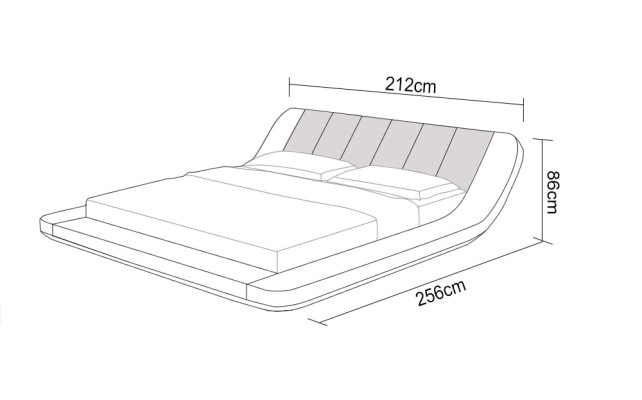 Leather Bed with USB,Upholstery Beds Luxury Double Marriage 140/160/180 LB8826