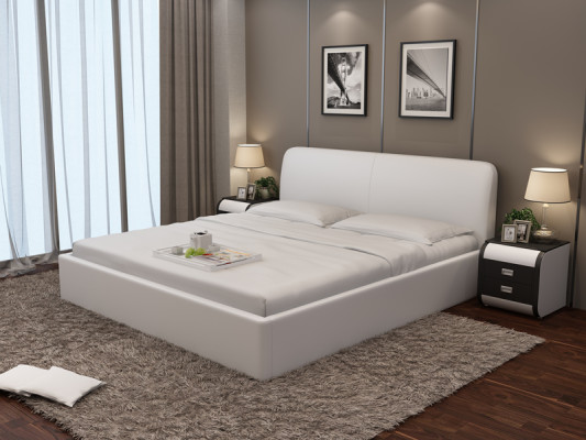 Bed with USB Upholstered bed Luxury bed Double bed Marriage bed Beds 140/160/180 cm