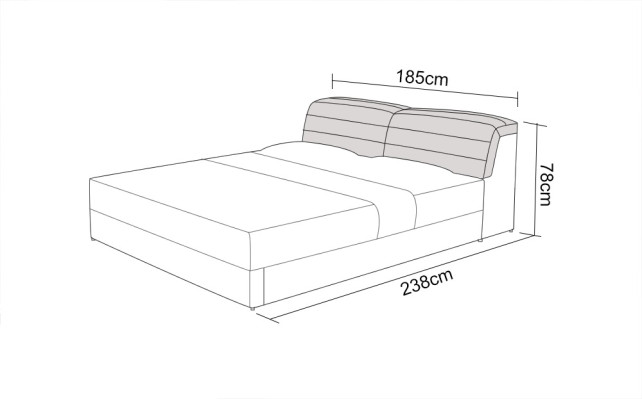 Leather Bed with USB Upholstery Beds Luxury Double Marriage 140/160/180 LB8827