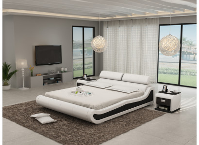 Luxury Leather Bed Design Upholstery Beds Double Modern Marriage 140/160/180 cm