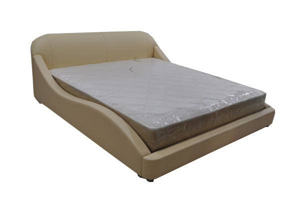 New, modern and comfortable bed for the bedroom