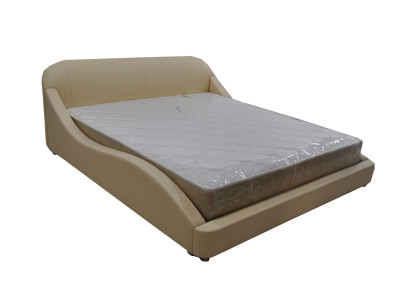 New, modern and comfortable bed for the bedroom