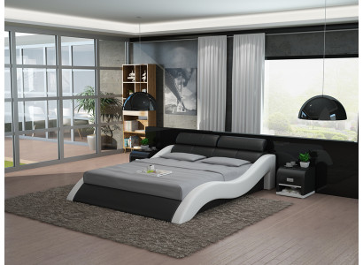 Leather Bed Design Upholstery Beds Luxury Double Marriage 140/160/180 LB8828