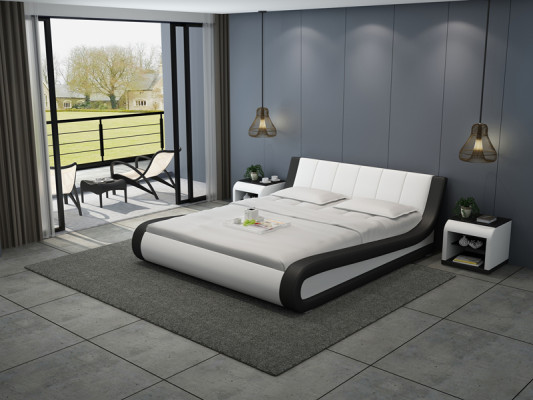 Leather Bed Design Upholstery Beds Luxury Double Hotel Marriage Big 140/160/180 cm