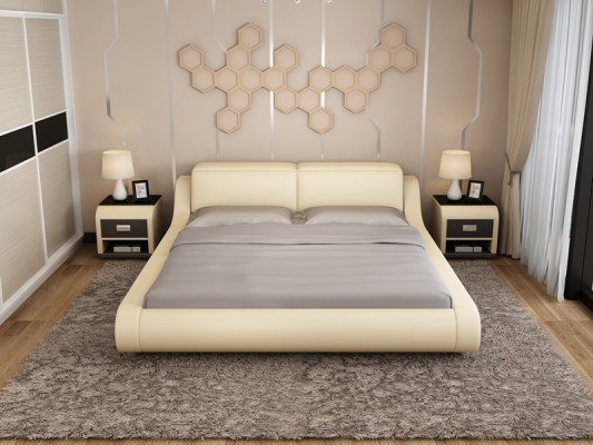 Designer Bed Upholstered bed Luxury bed Double bed Marriage bed Beds 140/160/180 cm