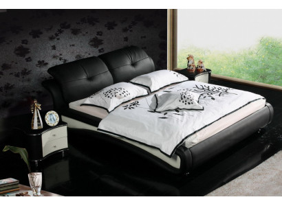 Double bed Beds with USB Leather Designer Ehe Bed Bed frame 1206