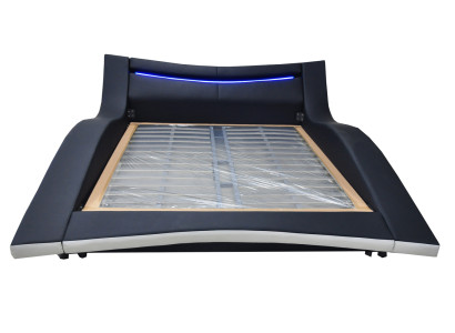 Luxury Design Leather Double Hotel Bed Padded Marriage Modern Beds Frame new