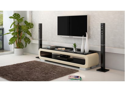 TV-cabinet TV Sideboard Decor Leather Glass Table Television Table Wardrobe Designer