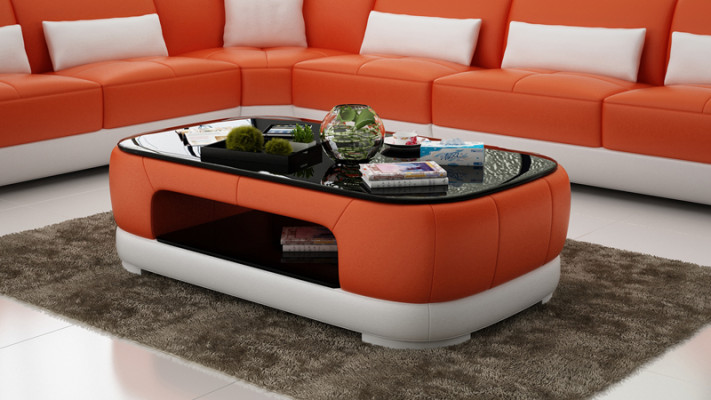 Upholstered Coffee table Table Coffee tables Glass table Side table