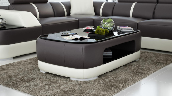 Upholstered Coffee table Table Coffee tables Glass table Side table