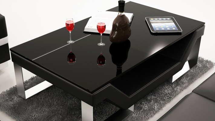 Coffee table Table Coffee tables Glass table Tables Designer Side table new SR4407