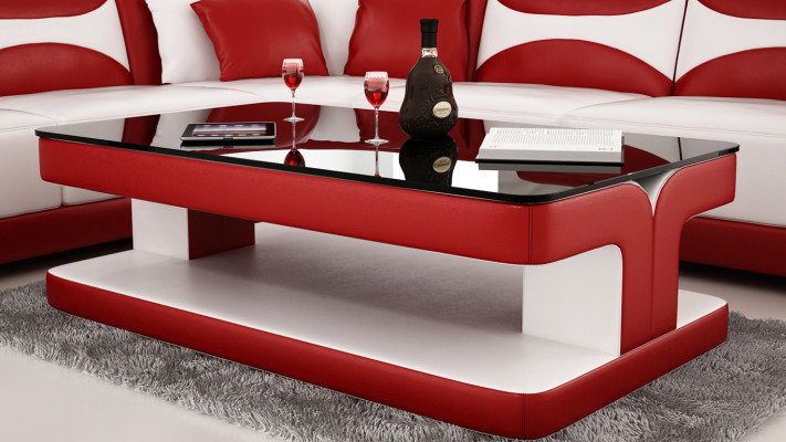 Coffee table Table Coffee tables Glass table Tables Designer Side table new SR4408