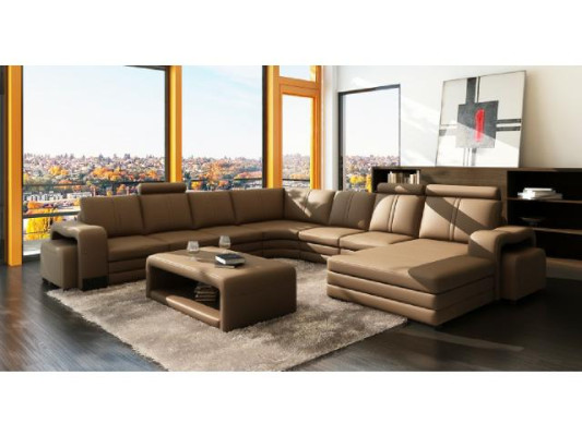 Leather Table Coffee table Upholstery New Side table Tables 132x70x45