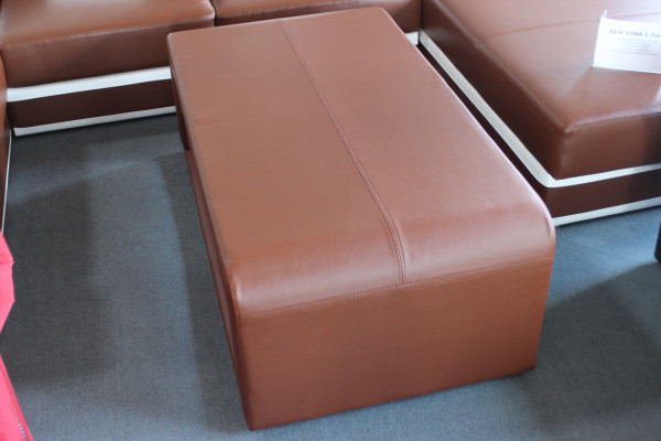 Leather Table Coffee table Upholstery New Side table Tables 132x70x45