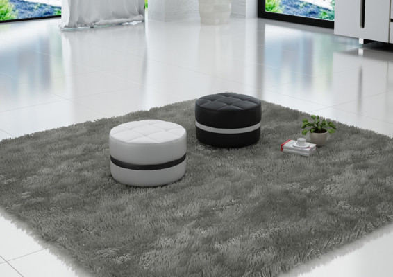 Design Upholstery Stool Footstool Ottoman Seat Padded Pufa FT003