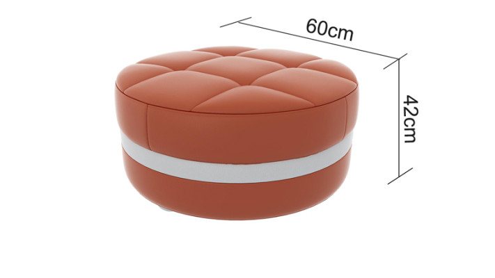Design Upholstery Stool Footstool Ottoman Seat Padded Pufa FT003